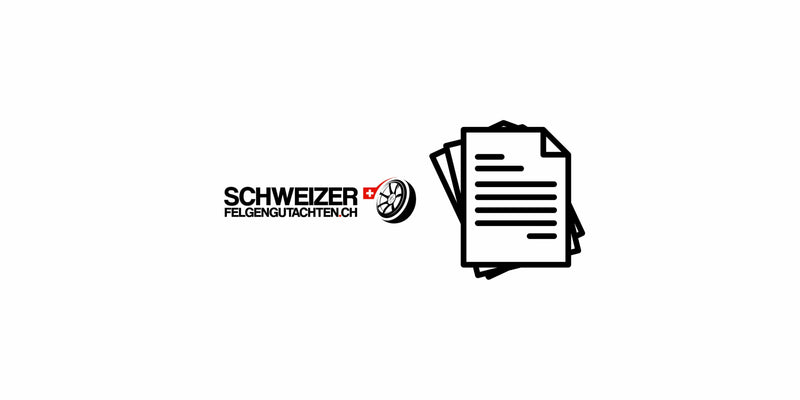 Schweizer Felgengutachten für STVA-Eintragungen